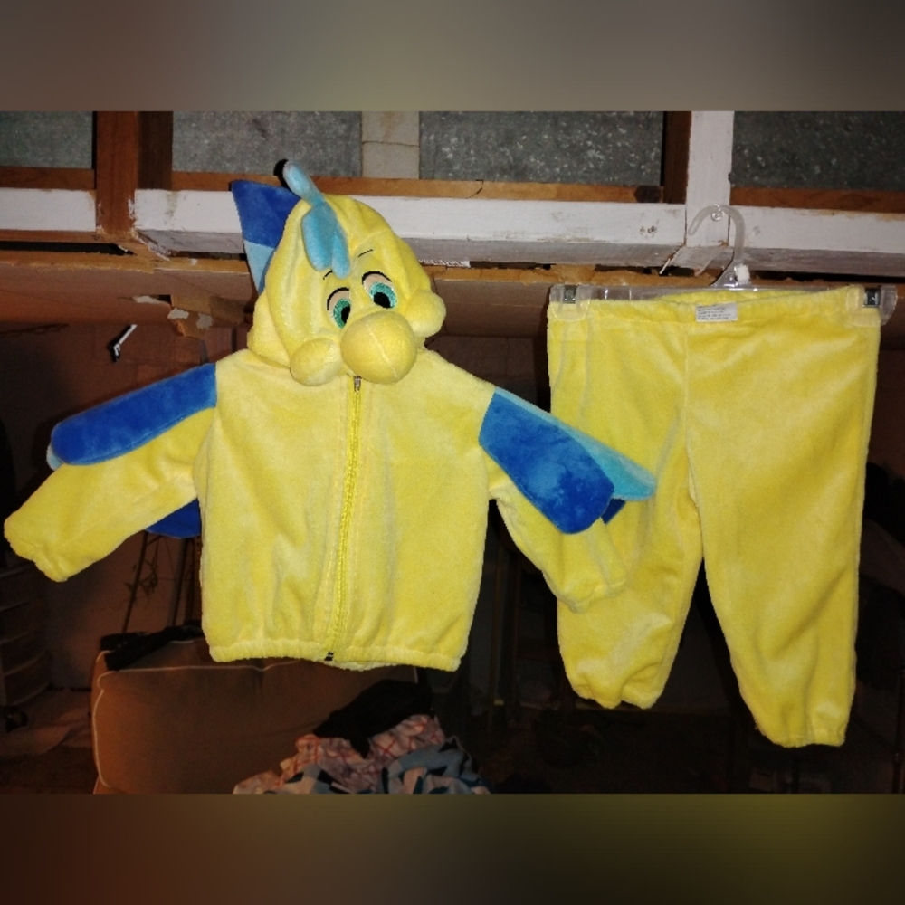 Baby Flounder Fish Costume